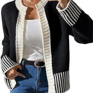 Black & White sweater